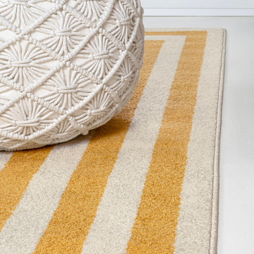 Bandol Modern Classic Mitre Stripe Area Rug